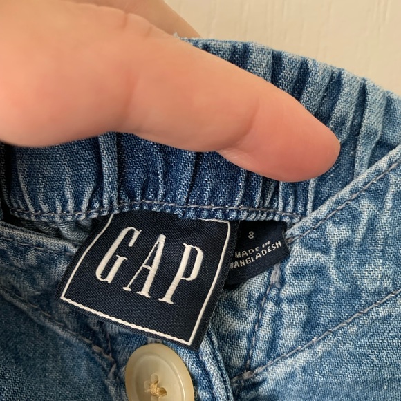 Gap Denim sleeveless jumpsuit - Picture 6 of 8